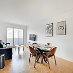 Elegant Apartment Ac 1Br-4P- Ternes