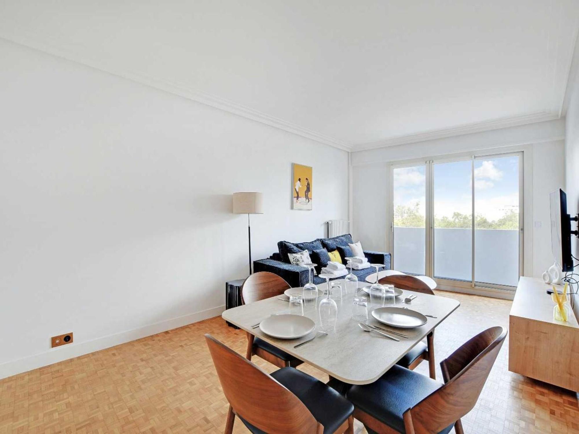 Elegant Ac 1br-4p- Ternes Appartamento *